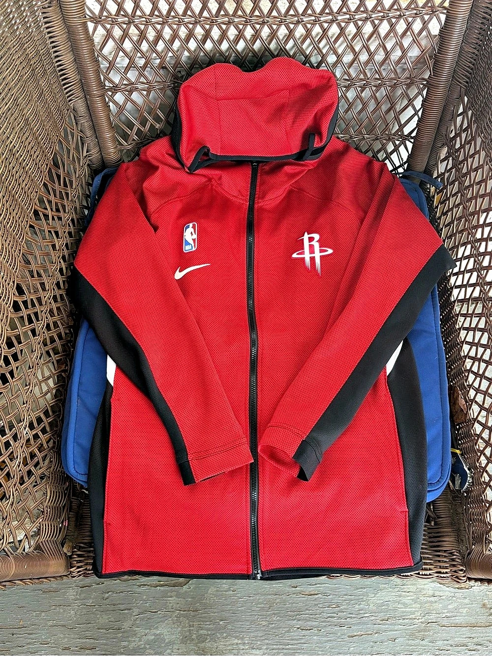 Houston Rockets NIKE Therma Flex Dri Fit Showtime Full Zip Hoodie